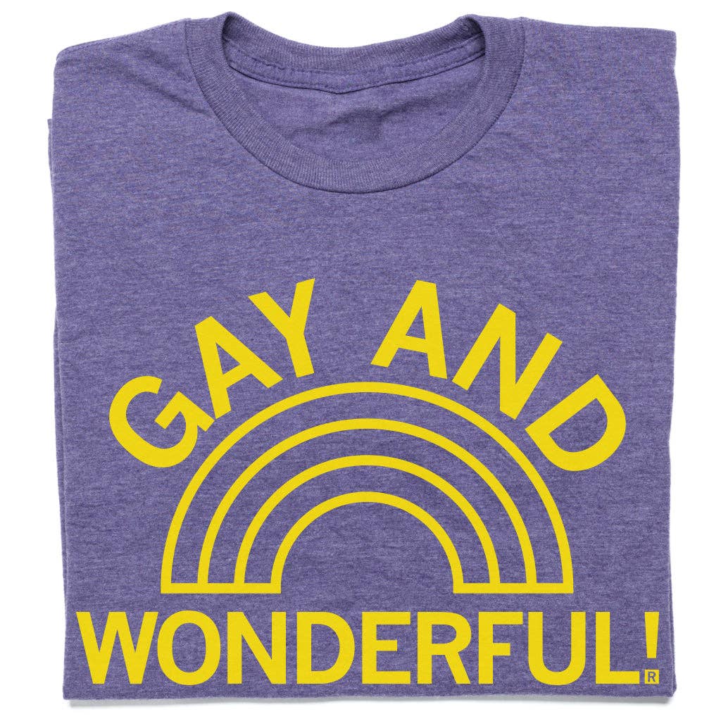 Gay And Wonderful - Heather Purple