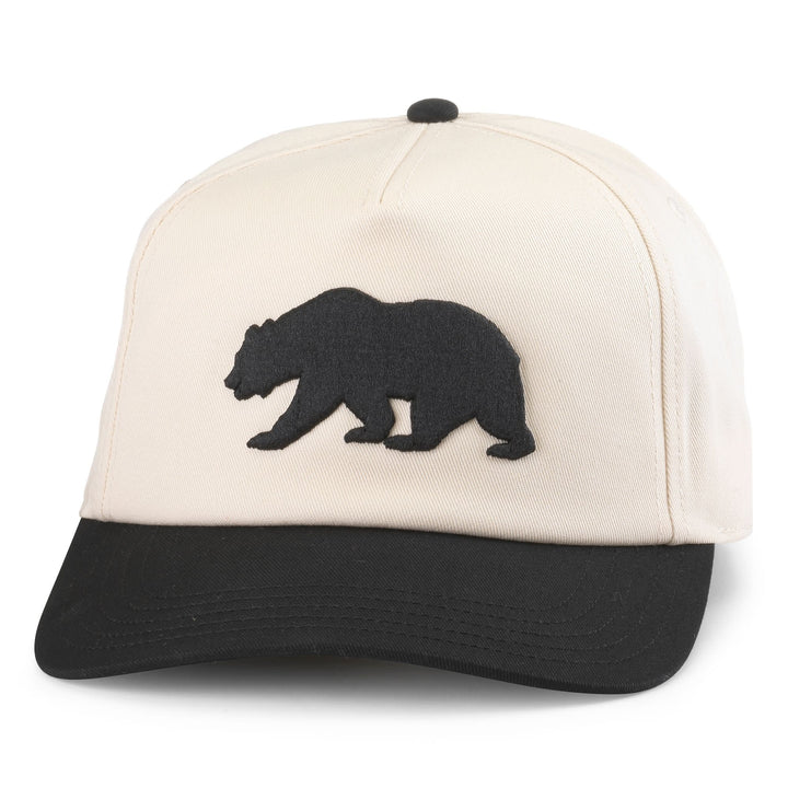 California Trucker Hat Roscoe - Ivory/Black