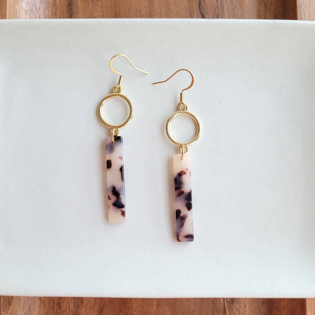 Isabella Earrings - Blonde Tortoise // Jewelry, Fall