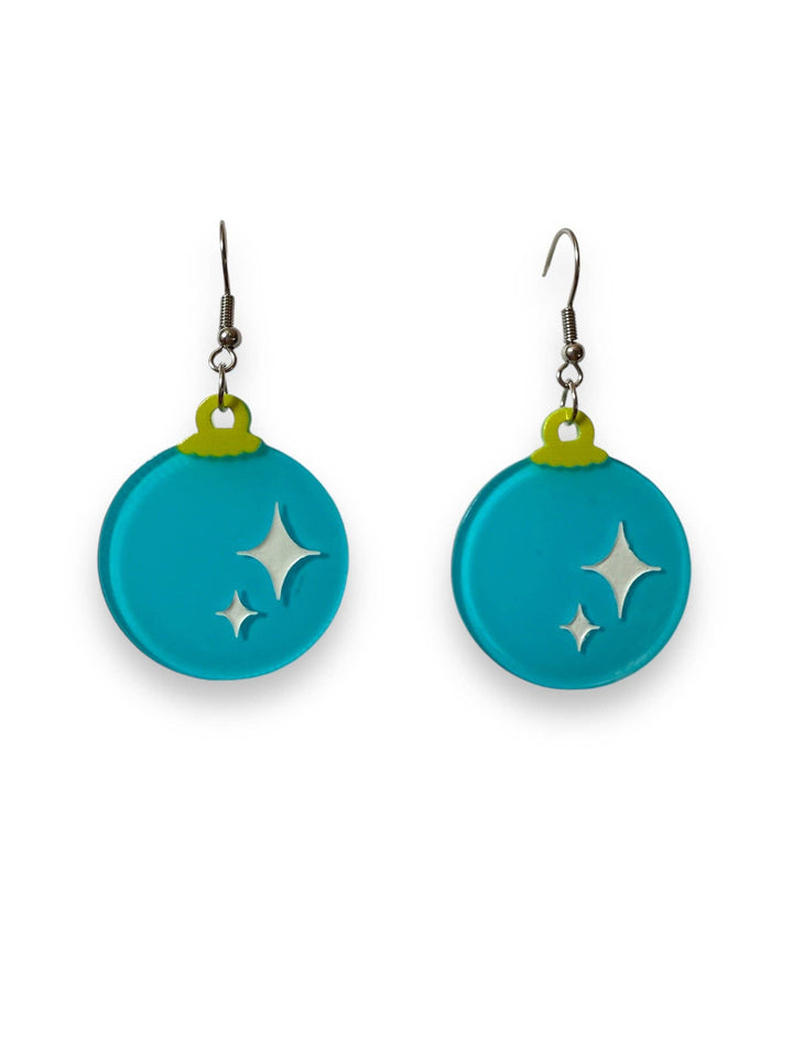 Christmas Bauble Drop Earrings