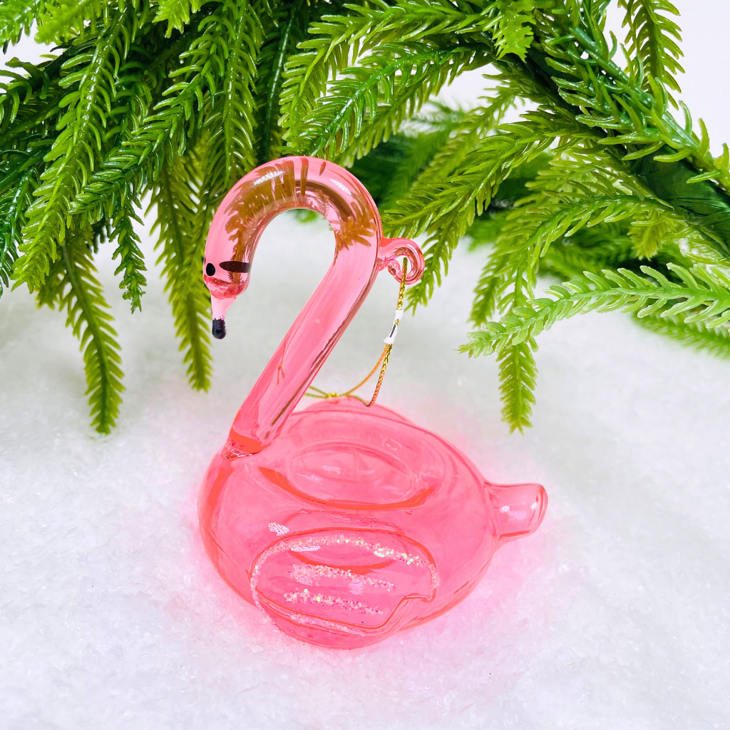 Flamingo Floaty Ornament