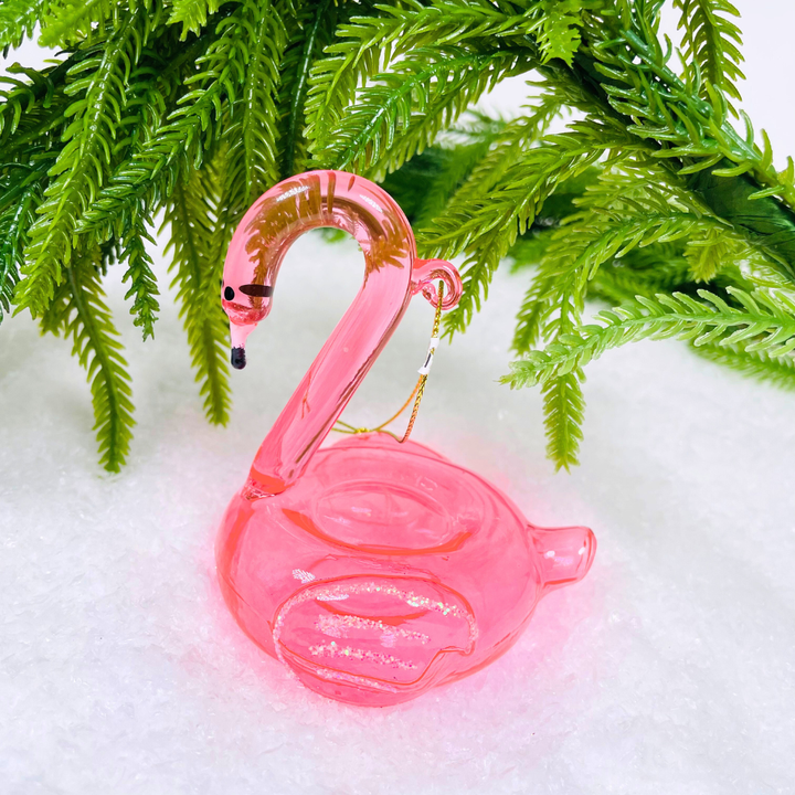 Flamingo Floaty Ornament