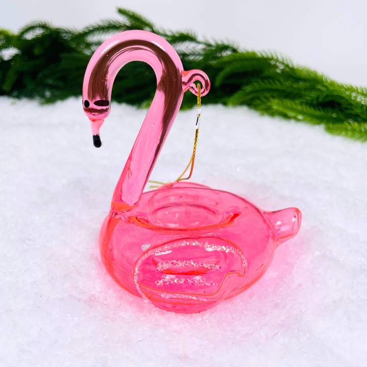 Flamingo Floaty Ornament