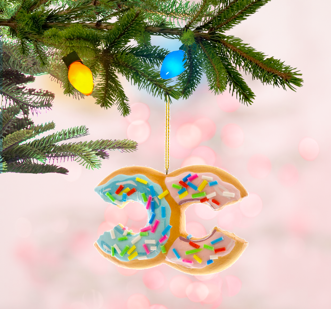 High Fashion Donuts Ornament