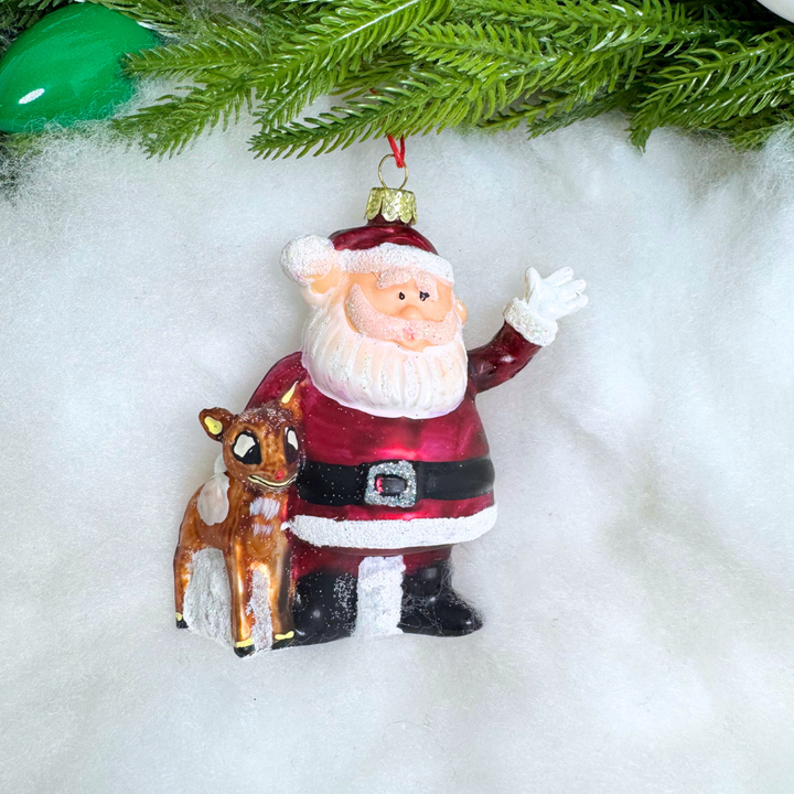 Retro Rudolph Characters Ornament