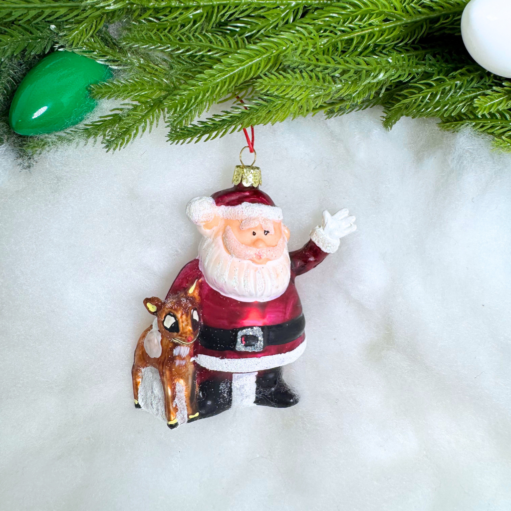 Retro Rudolph Characters Ornament
