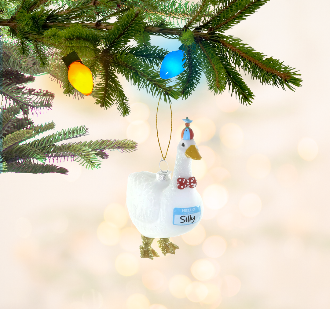Silly Goose Ornament