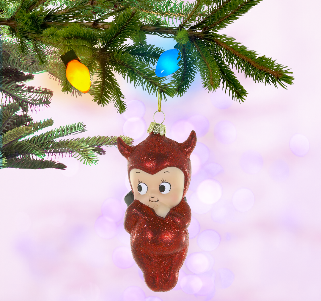Little Devil Sitting Ornament
