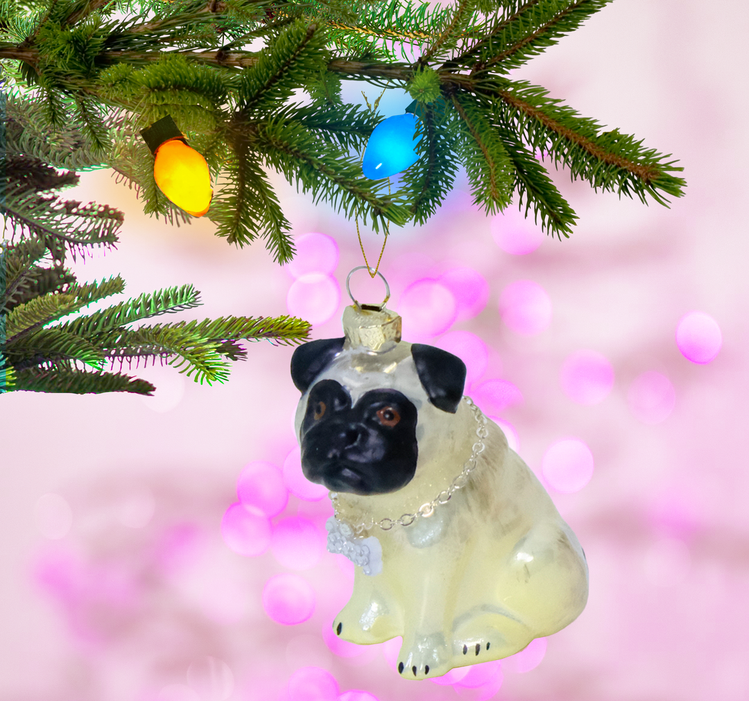Pug Ornament