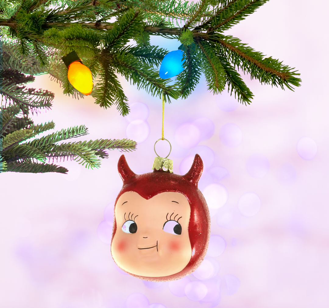 Little Devil Head Ornament