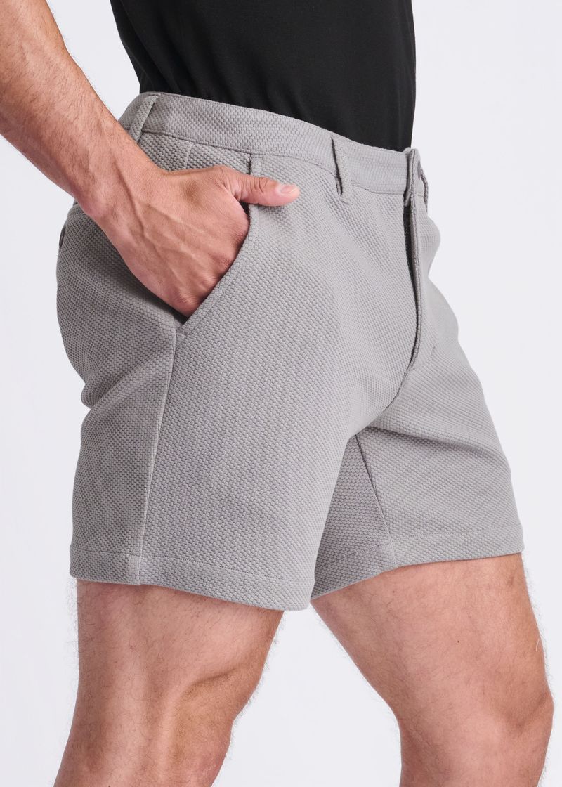 Lunar 6" Inseam Textured Stretch Knit Chino Shorts PM-2541