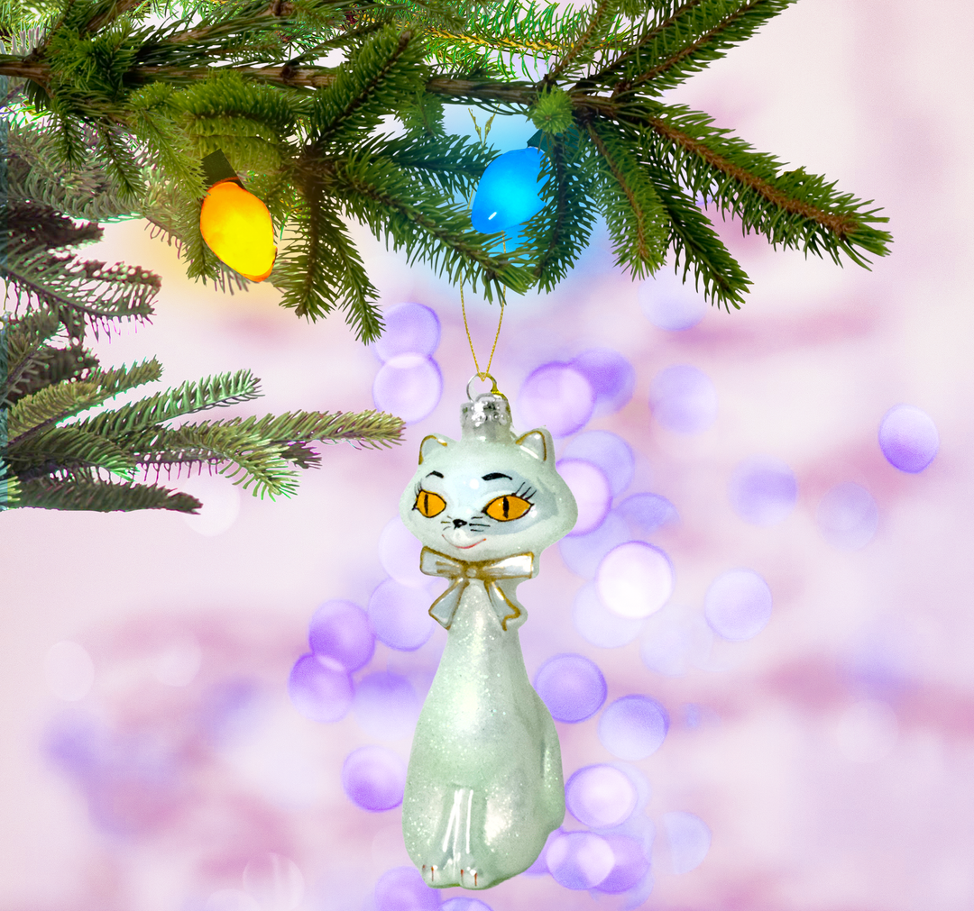 Kitschy Kitten Ornament