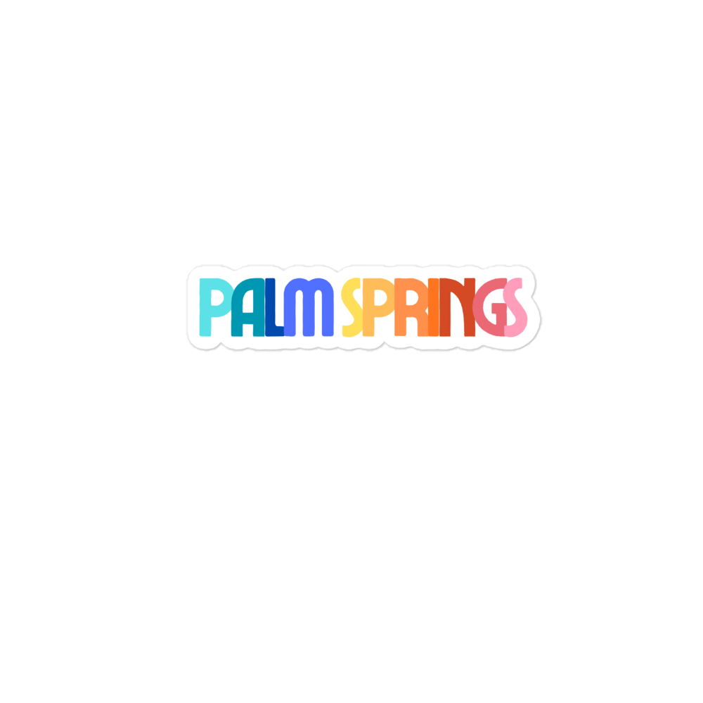Palm Springs Sticker