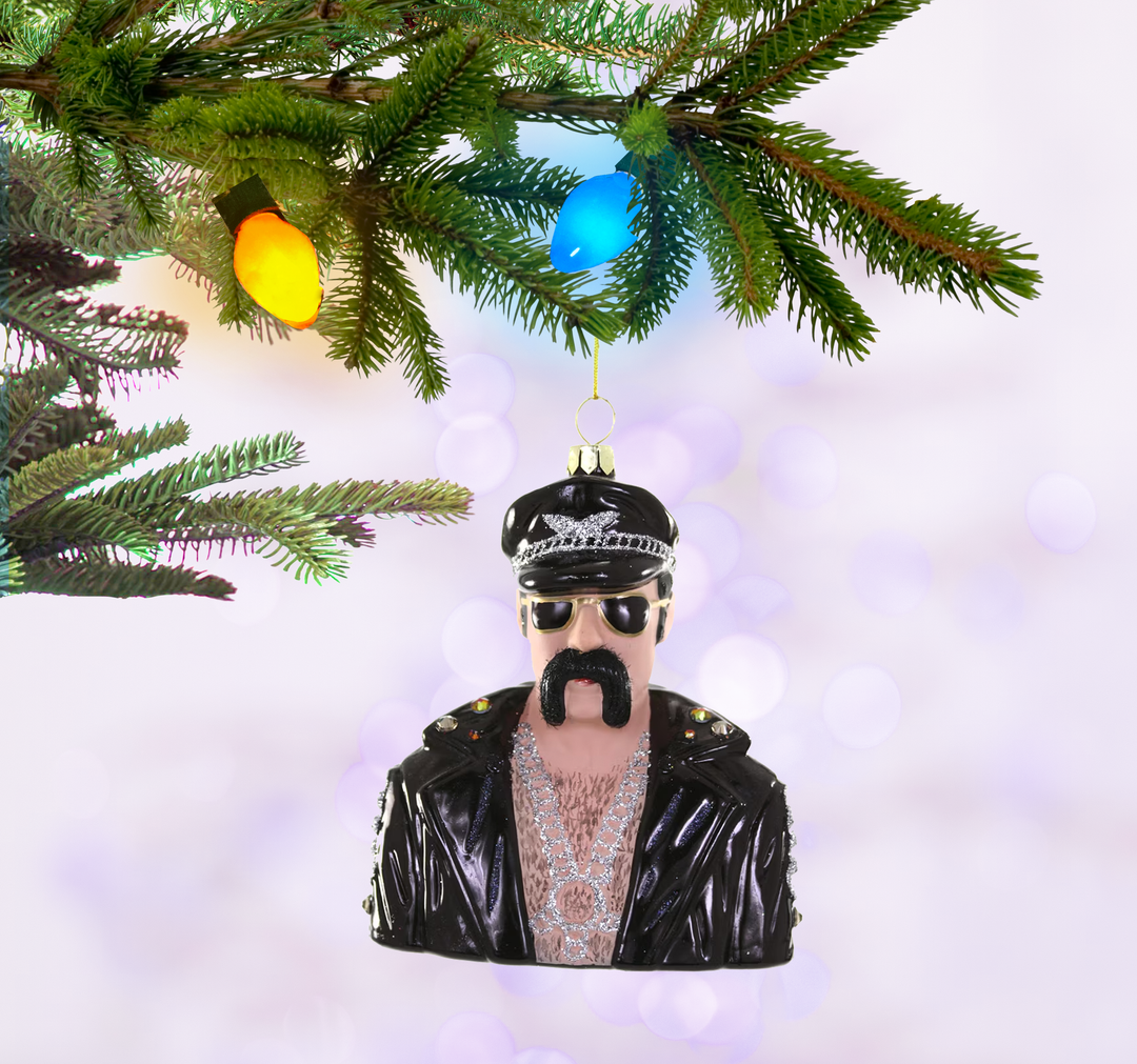 Leather Man Ornament