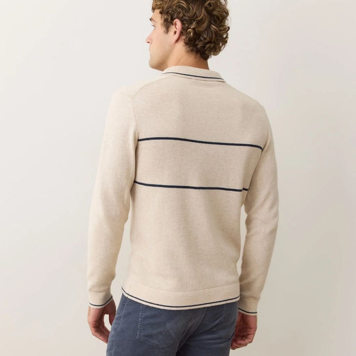 Liam Sweater Polo Angora/Navy