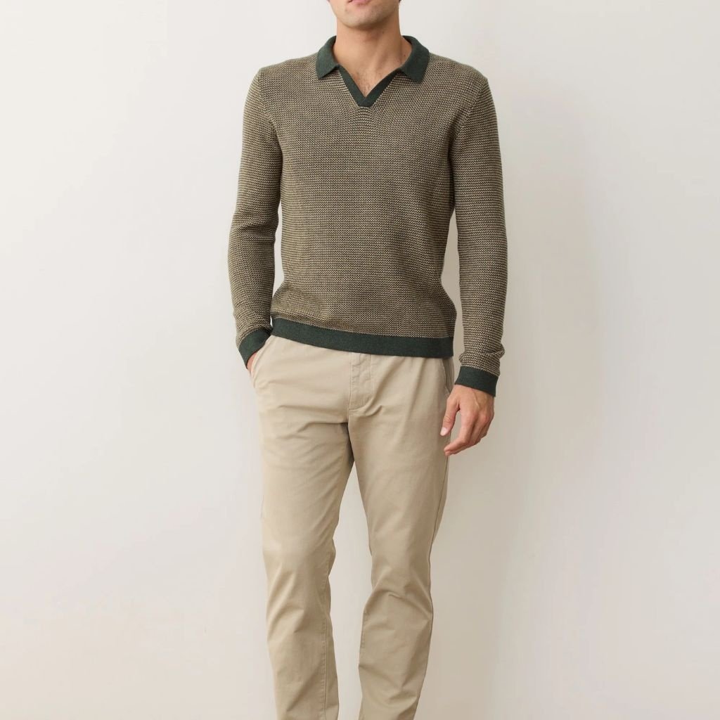 Liam Sweater Polo Barbour/Sable