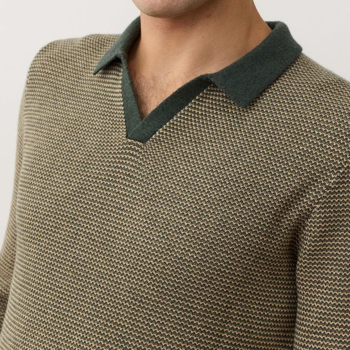 Liam Sweater Polo Barbour/Sable