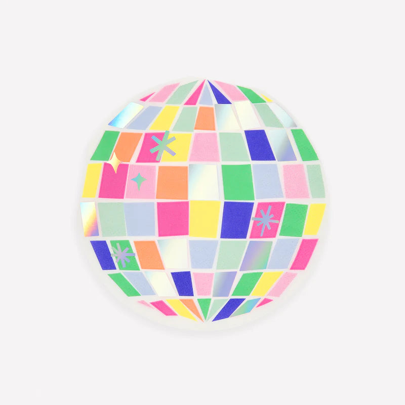 Disco Ball Napkins (X 16)