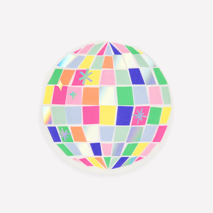 Disco Ball Napkins (X 16)