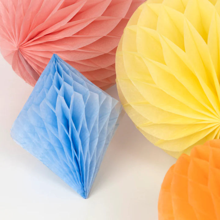 Pastel Honeycomb Decoration Kit