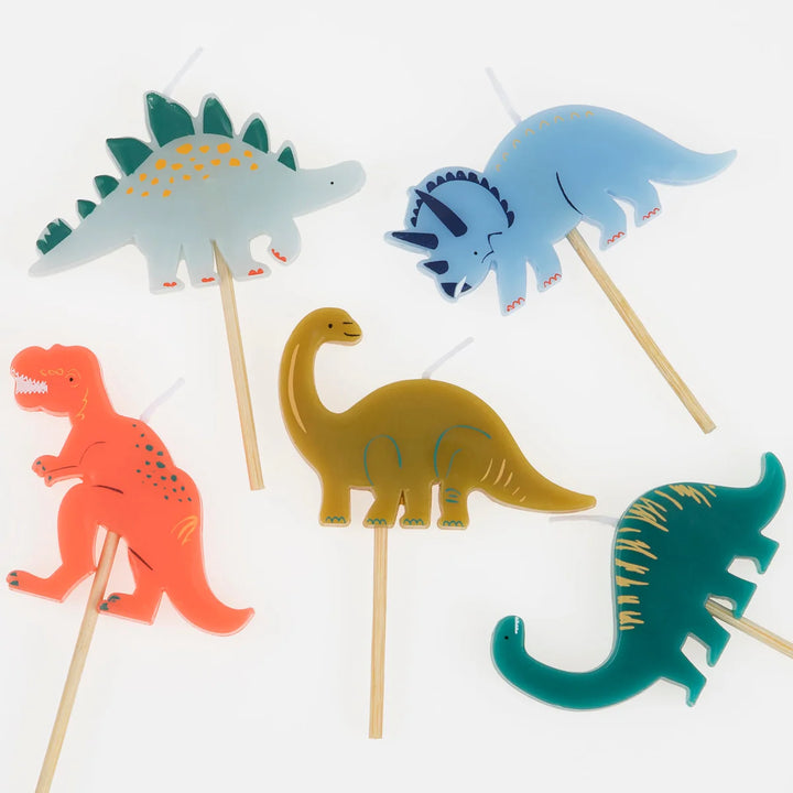 Dinosaur Candles (5)