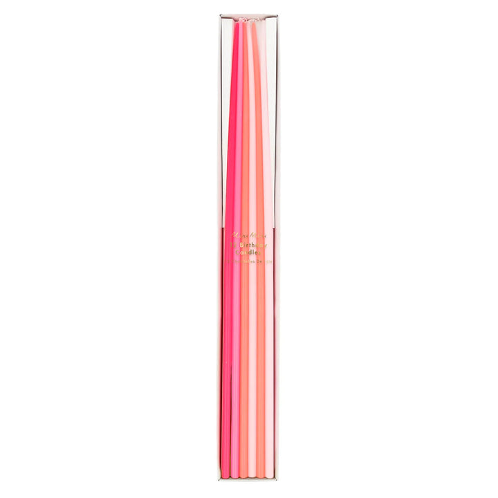 Pink Tall Tapered Candle