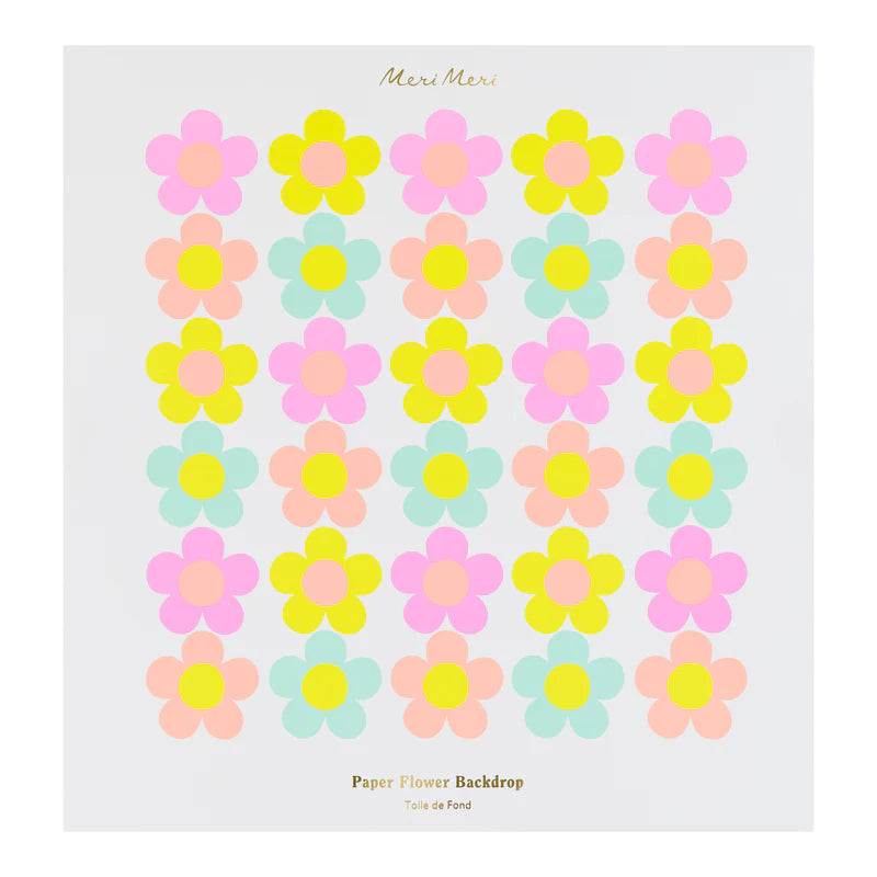 Paper Flower Backdrop