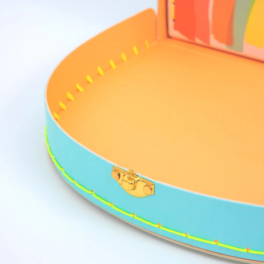 Rainbow Suitcases (X 2)
