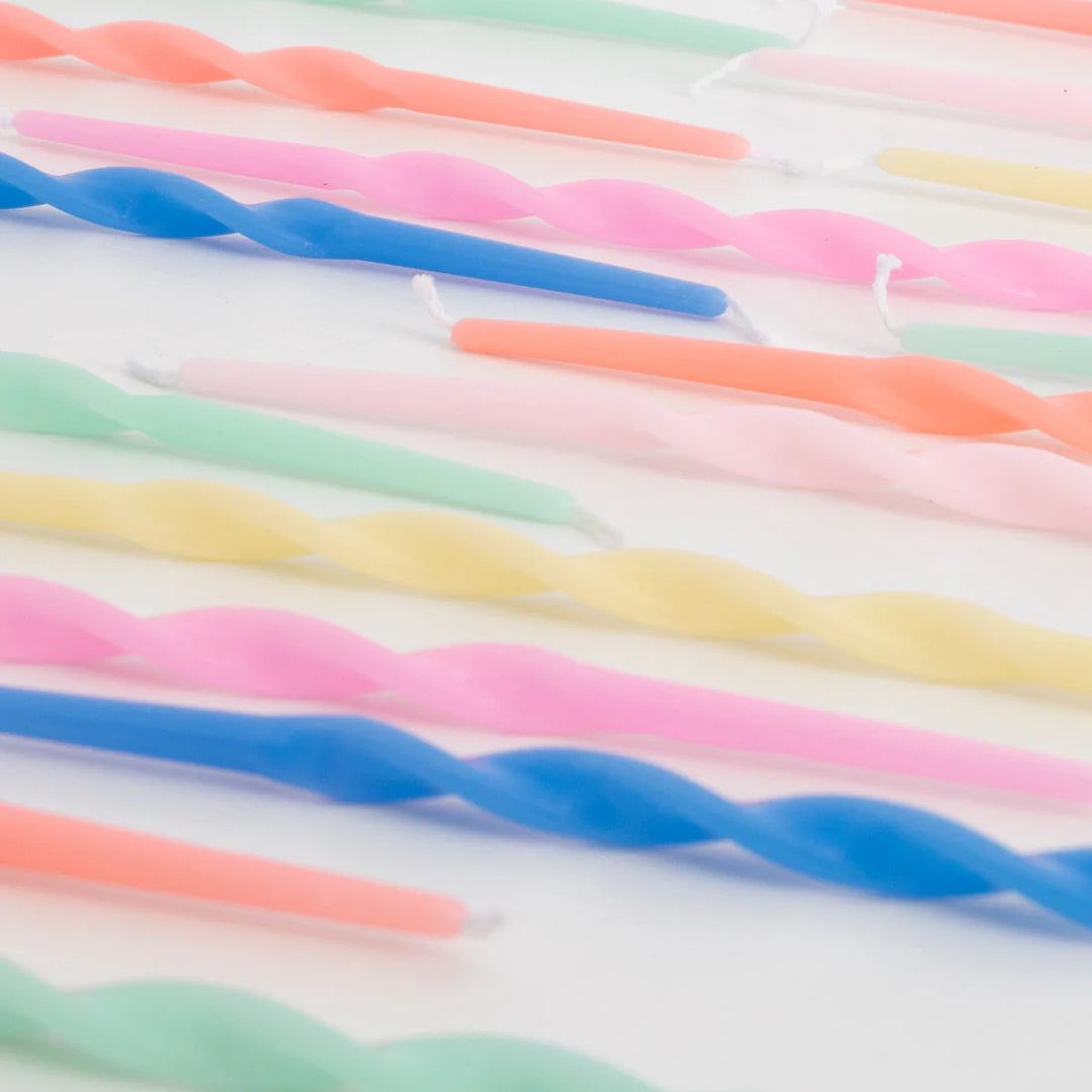 Mixed Twisted Candles