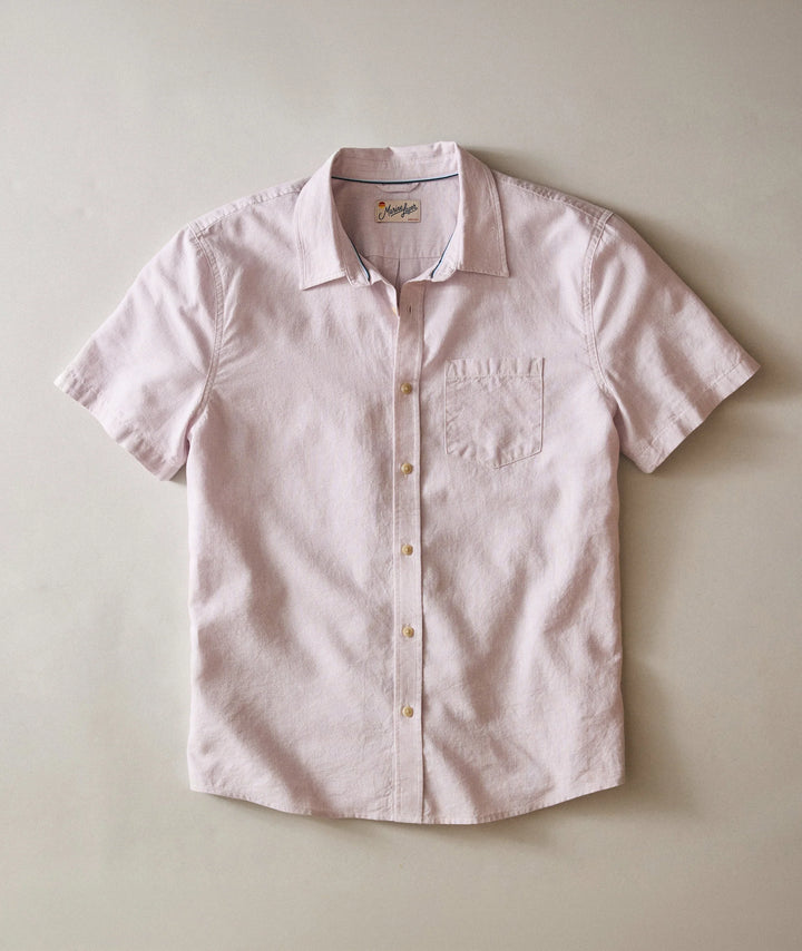 Better-Than-Linen Shirt Lavender Mist Stripe