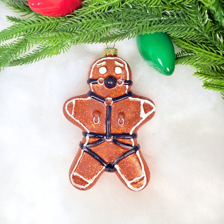 Naughty Gingerbread Man Ornament