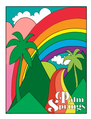 Rainbow Road sticker