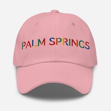 Palm Springs 1980s Pink Dad Hat