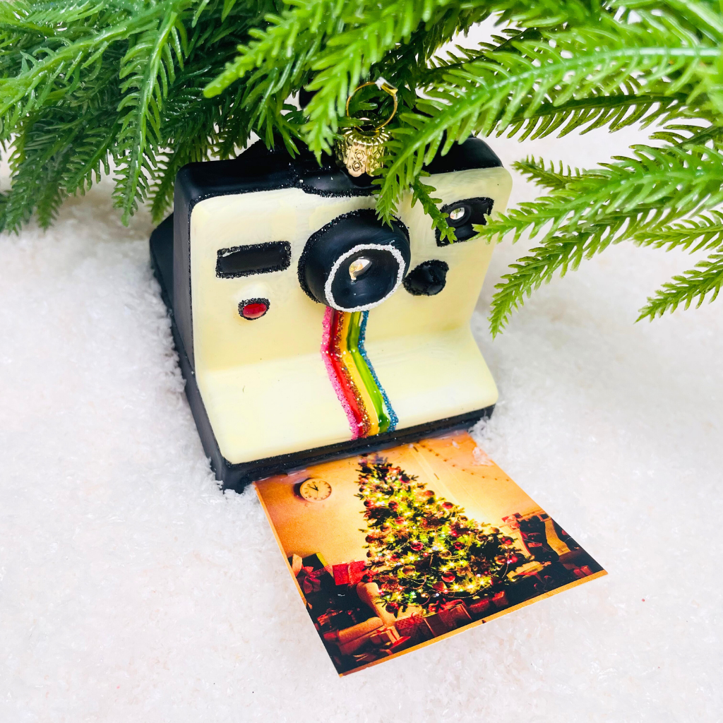 Instant Photo Camera Ornament