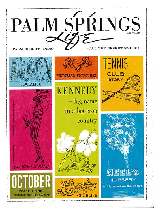 Palm Springs Life October 1964 Poster
