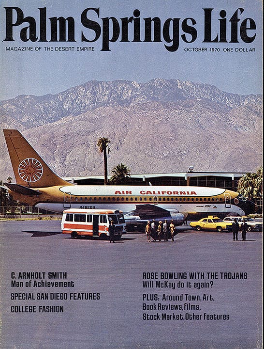 Palm Springs Life October 1970 Poster