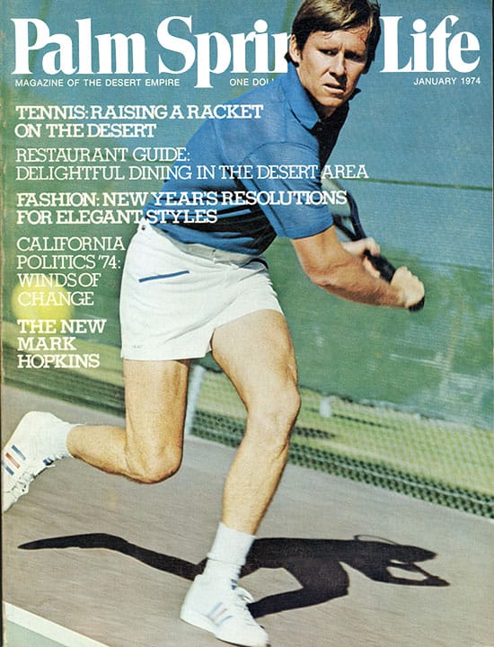 Palm Springs Life January 1974 Card
