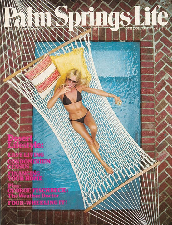 Palm Springs Life July 1975 Poster