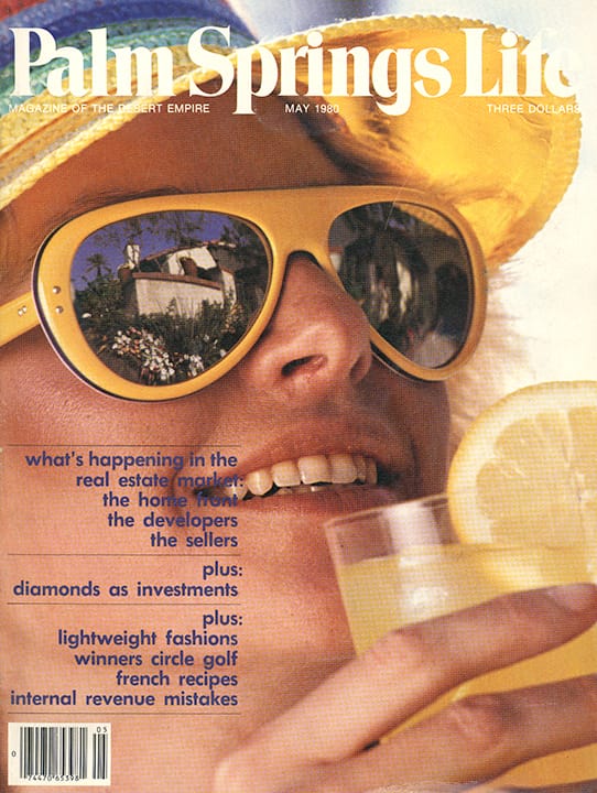 Palm Springs Life May 1980 Poster
