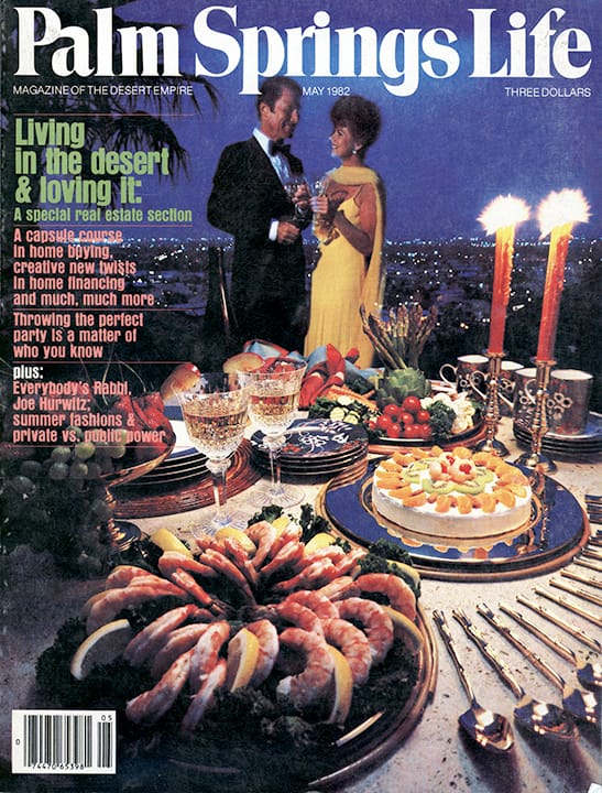 Palm Springs Life May 1982 Poster