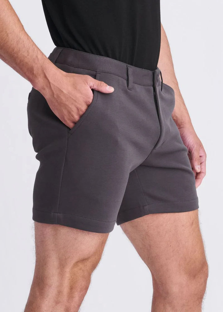Coal 6" Inseam Textured Stretch Knit Chino Shorts PM-2542