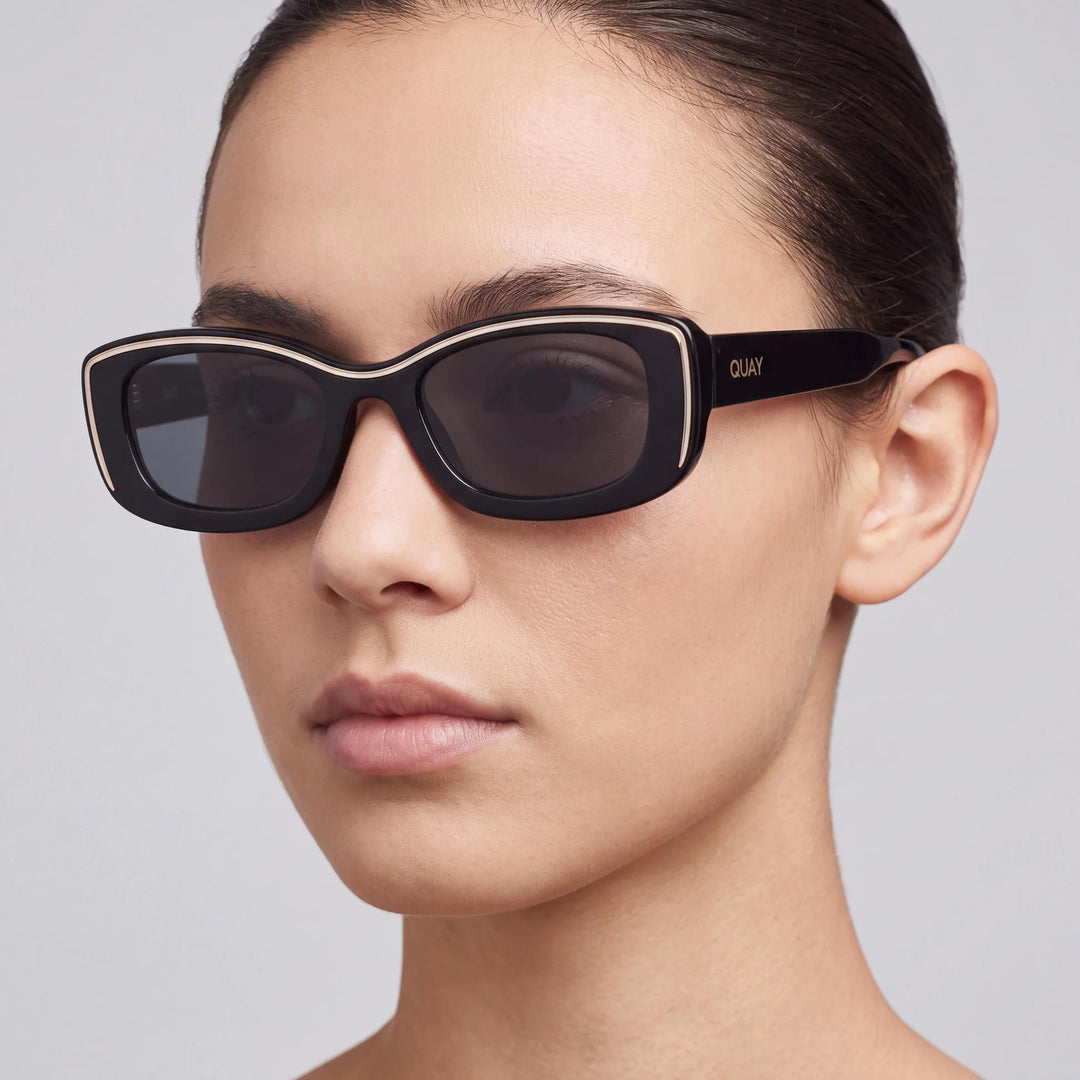 Vibe Check Slope Black White/Black