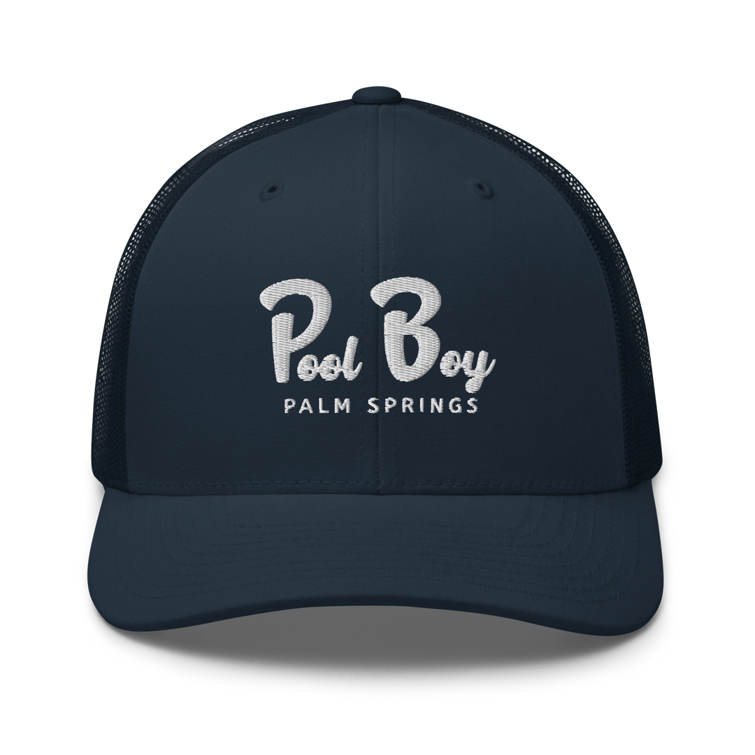 Palm Springs Pool Boy Retro Trucker Hat