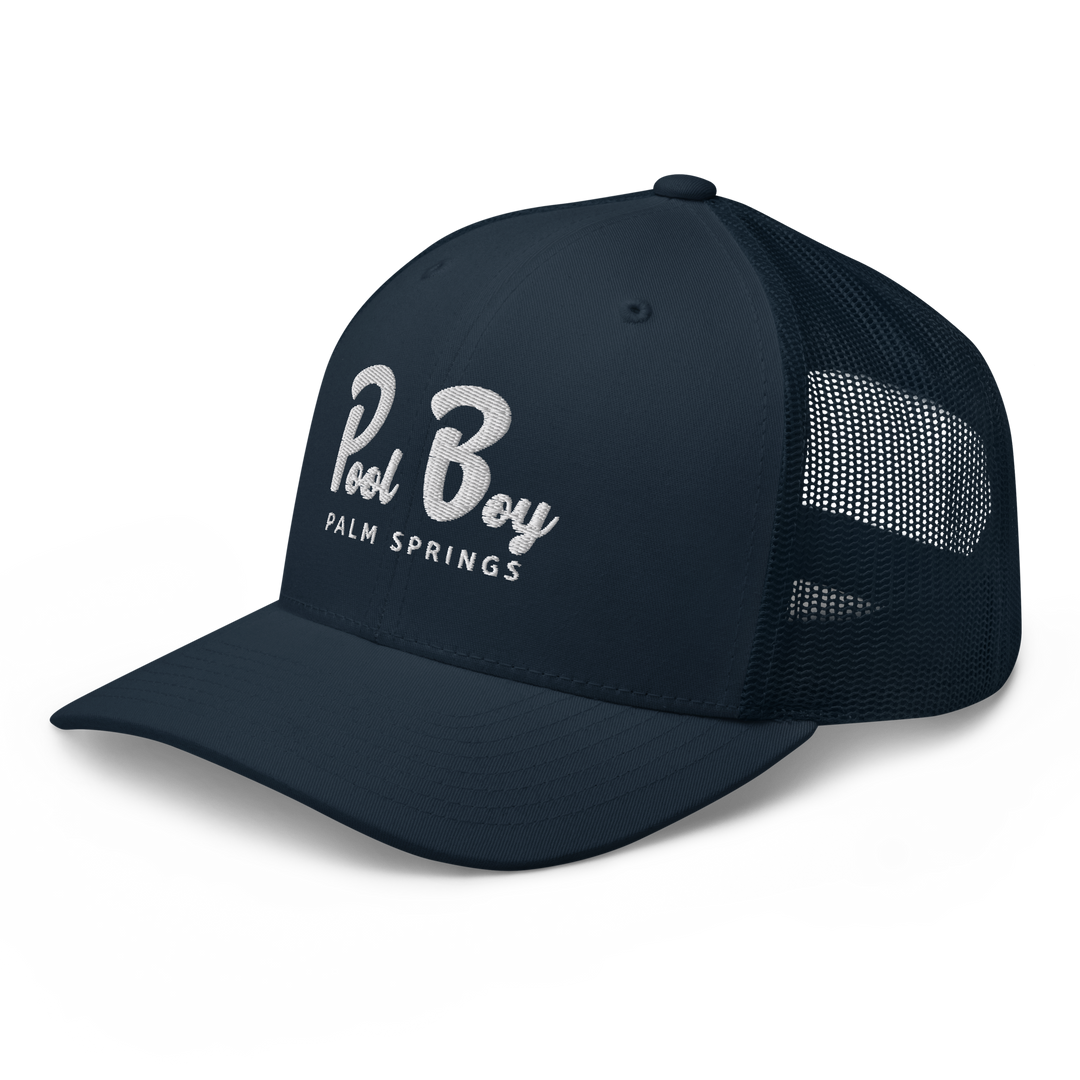 Palm Springs Pool Boy Retro Trucker Hat