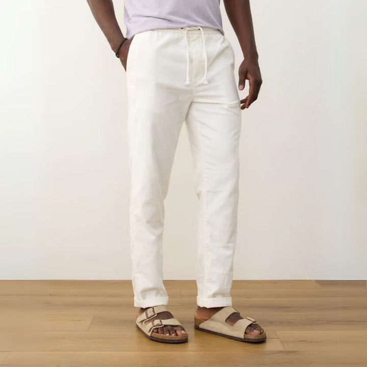 Saturday Stretch Beach Pant White