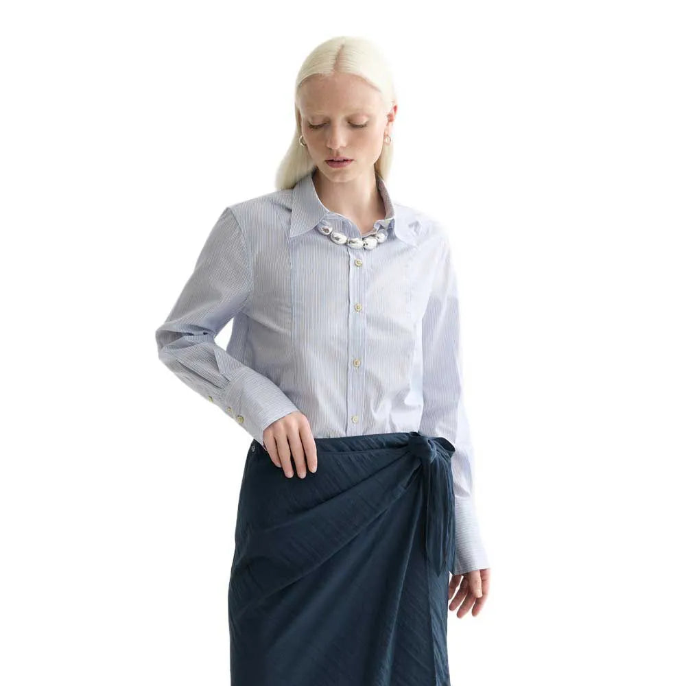 Regular Fit Poplin Shirt Infinity Stripe