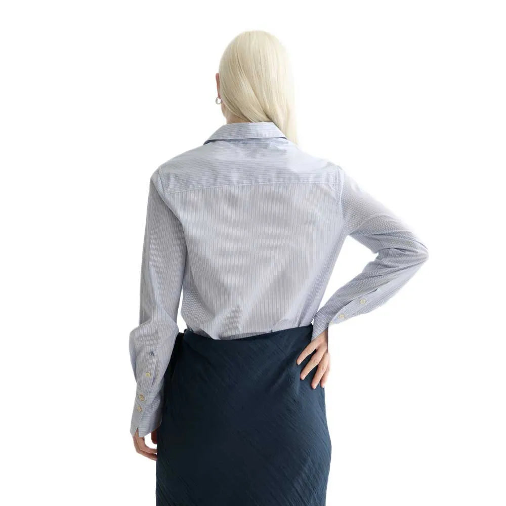 Regular Fit Poplin Shirt Infinity Stripe