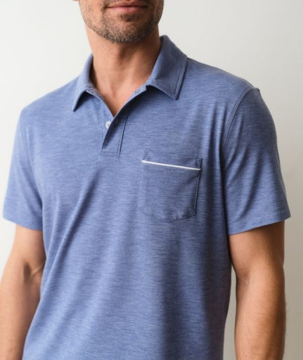 Air Pocket Polo Coastal Fjord