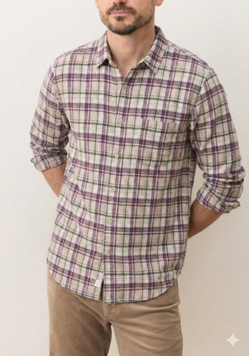 Classic Stretch Selvage Shirt