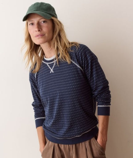 Juno Reversible Raglan Twilight Stripe